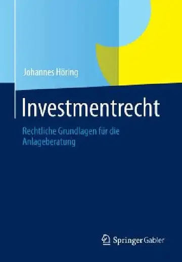 Cover of Investmentrecht