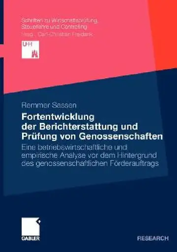 Cover of Fortentwicklung Der Berichterstattung Und Prüfung Von Genossenschaften