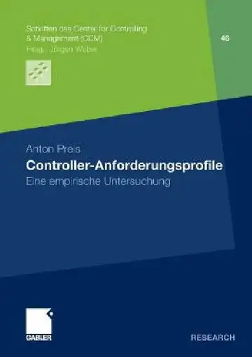 Cover of Controller-Anforderungsprofile