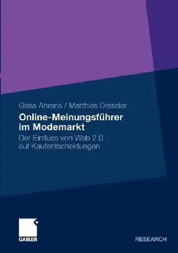 Cover of Online-Meinungsführer Im Modemarkt