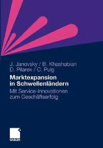 Cover of Marktexpansion in Schwellenländern