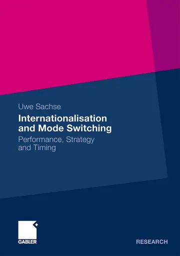 Cover of Internationalisation and Mode Switching