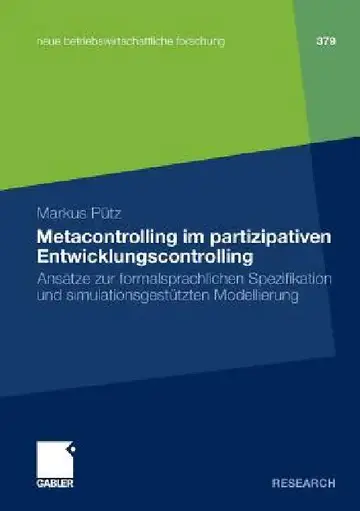 Cover of Metacontrolling Im Partizipativen Entwicklungscontrolling