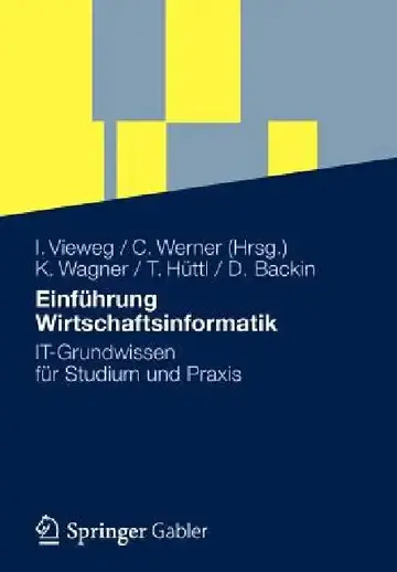 Cover of Einführung Wirtschaftsinformatik