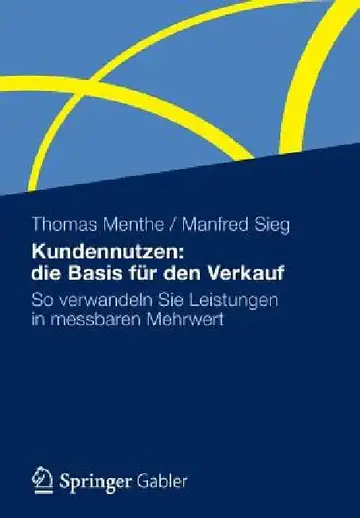 Cover of Kundennutzen