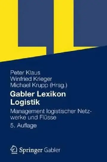 Cover of Gabler Lexikon Logistik