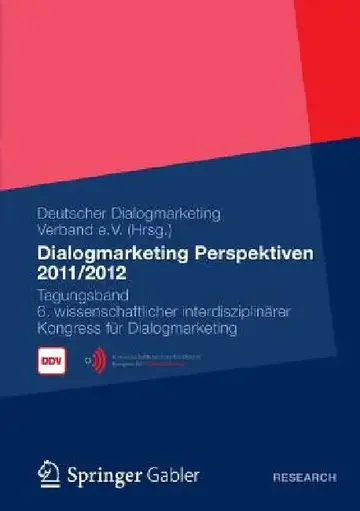 Cover of Dialogmarketing Perspektiven 2011/2012