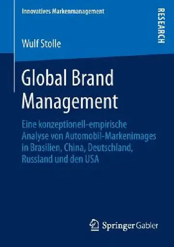 Cover of Global Brand Management