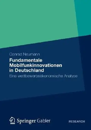 Cover of Fundamentale Mobilfunkinnovationen in Deutschland