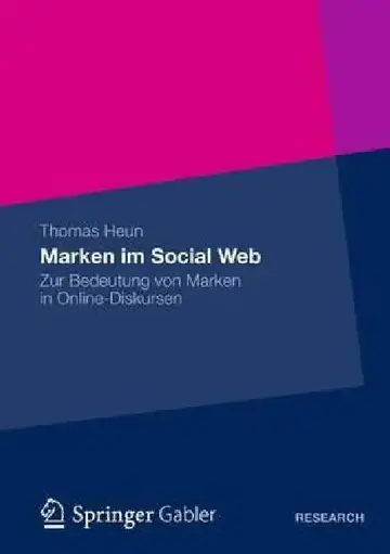 Cover of Marken Im Social Web