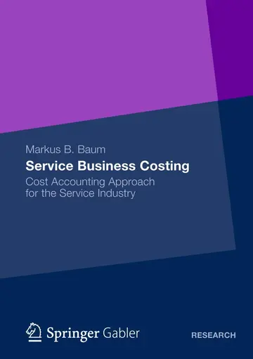 Cover of Service Business Costing