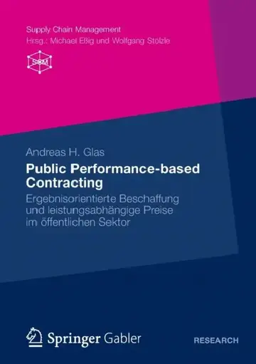 Cover of Public Performance-Based Contracting