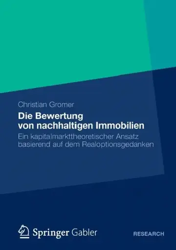 Cover of Die Bewertung Von Nachhaltigen Immobilien