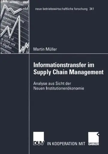 Cover of Informationstransfer Im Supply Chain Management
