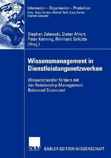 Cover of Wissensmanagement in Dienstleistungsnetzwerken