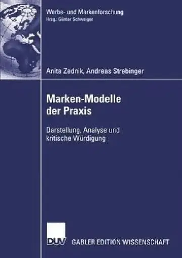 Cover of Marken-Modelle Der PRAXIS