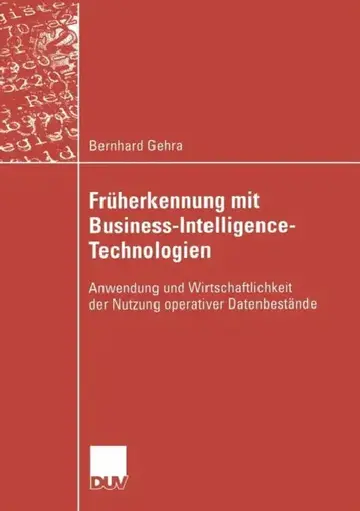Cover of Früherkennung Mit Business-Intelligence-Technologien