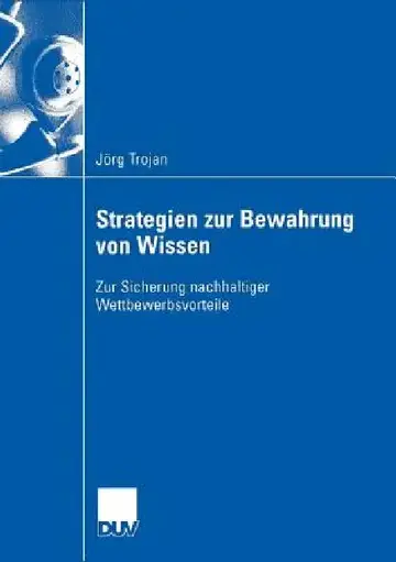 Cover of Strategien Zur Bewahrung Von Wissen