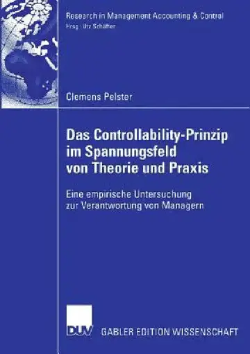 Cover of Das Controllability-Prinzip Im Spannungsfeld Von Theorie Und PRAXIS