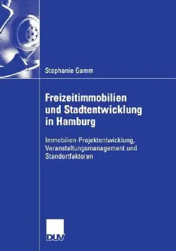 Cover of Freizeitimmobilien Und Stadtentwicklung in Hamburg
