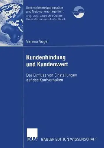 Cover of Kundenbindung Und Kundenwert