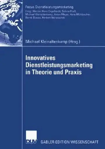 Cover of Innovatives Dienstleistungsmarketing in Theorie Und PRAXIS