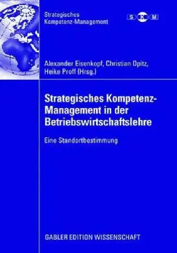 Cover of Strategisches Kompetenz-Management in Der Betriebswirtschaftslehre