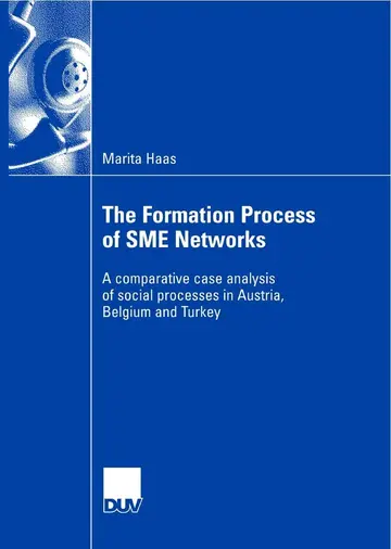 Cover of The Formation Process of SME Networks