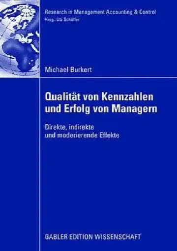 Cover of Qualität Von Kennzahlen Und Erfolg Von Managern