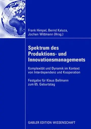 Cover of Spektrum Des Produktions- Und Innovationsmanagements