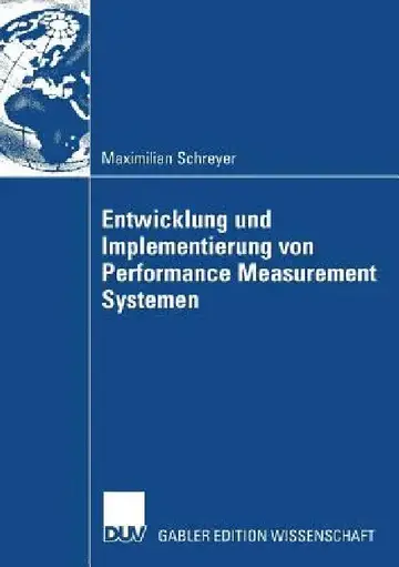 Cover of Entwicklung Und Implementierung Von Performance Measurement Systemen