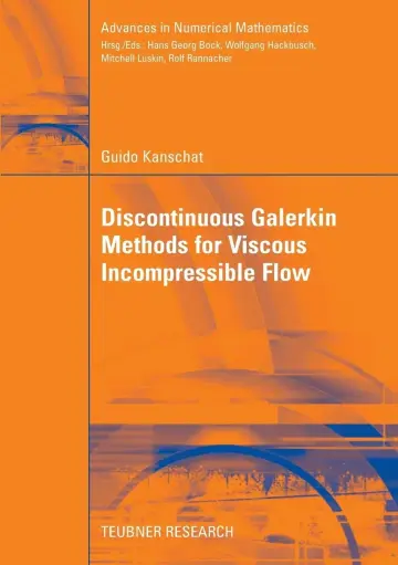 Cover of Discontinuous Galerkin Methods for Viscous Incompressible Flow