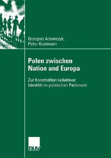 Cover of Polen Zwischen Nation Und Europa
