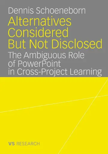 Cover of Alternatives Considered but Not Disclosed