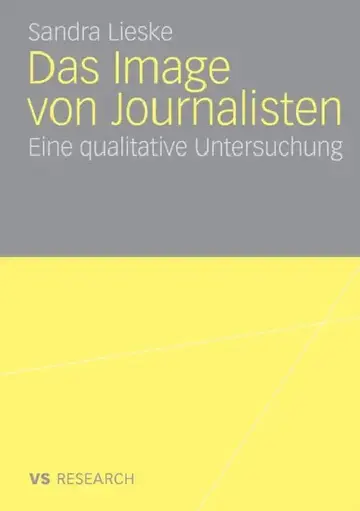 Cover of Das Image Von Journalisten