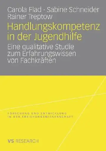 Cover of Handlungskompetenz in Der Jugendhilfe