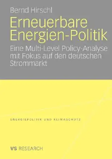Cover of Erneuerbare Energien-Politik