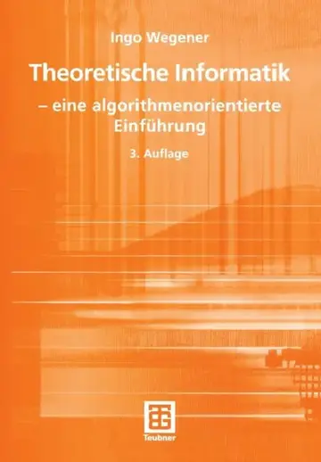 Cover of Theoretische Informatik