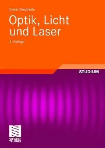 Cover of Optik, Licht Und Laser