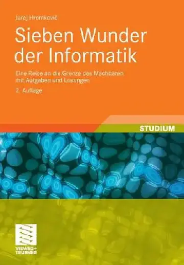 Cover of Sieben Wunder Der Informatik
