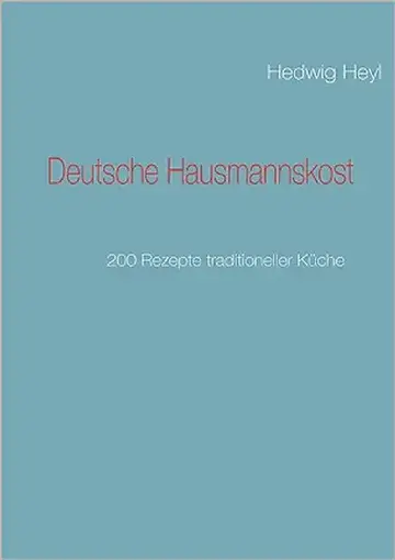 Cover of Deutsche Hausmannskost
