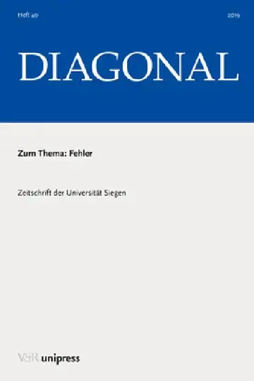 Cover of Fehler