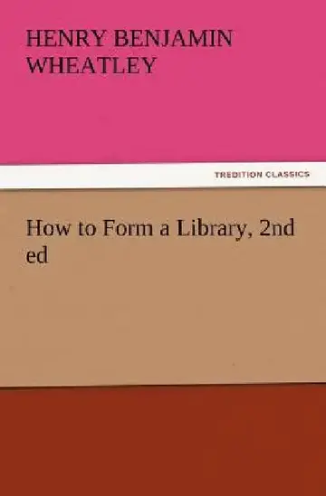 Cover of How to Form a Library, 2nd ed