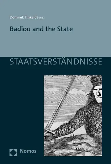 Cover of Badiou and the State