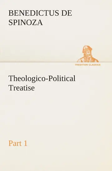 Cover of Theologico-Political Treatise - Part 1