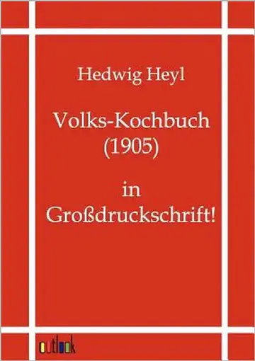Cover of Volks-Kochbuch (1905)