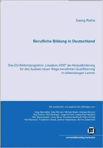 Cover of Berufliche Bildung in Deutschland