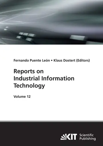 Cover of Reports on industrial Information technology Vol. 12