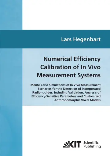 Cover of Numerical efficiency calibration of in vivo measurement systems