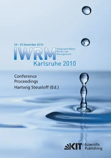 Cover of Integrated Water Resources Management Karlsruhe 2010